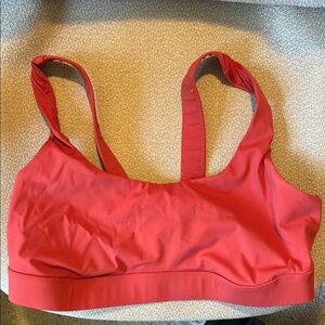 Red Women's Sports Bra
